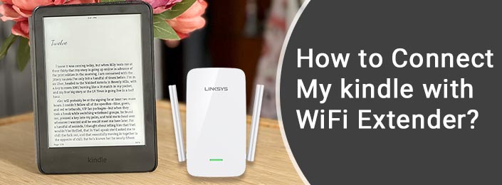 connect kindle with wifi extender